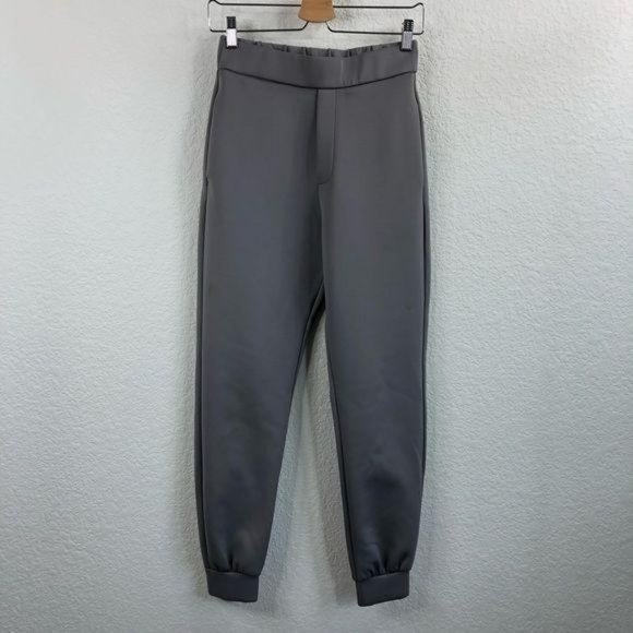 Zara Jogger Track Pants Scuba BF Pocket Slate - Picture 2 of 13